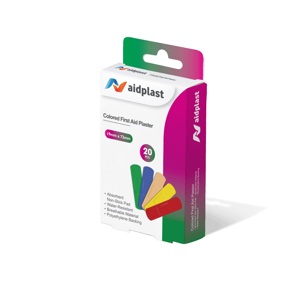 Plasture prim ajutor colorat — 1