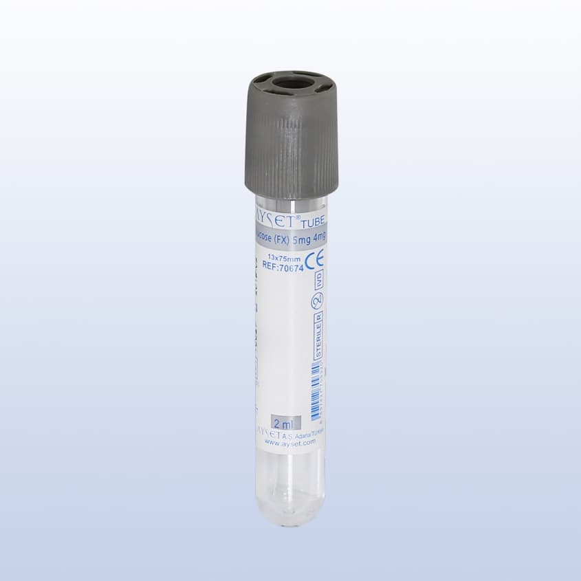 Glucose Tubes (Grey) — 1