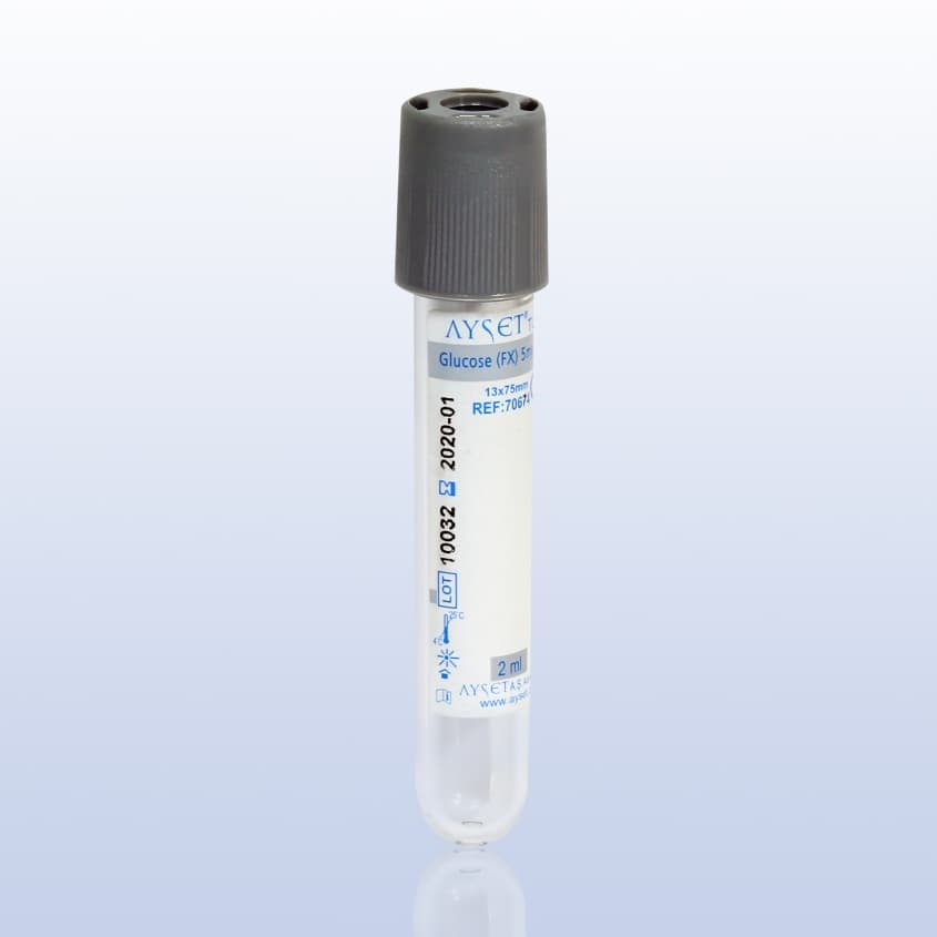 Glucose Tubes (Grey) — 2