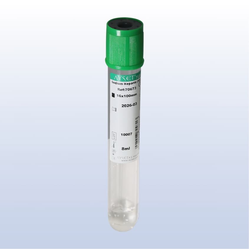 Sodium Heparin Tubes — 1