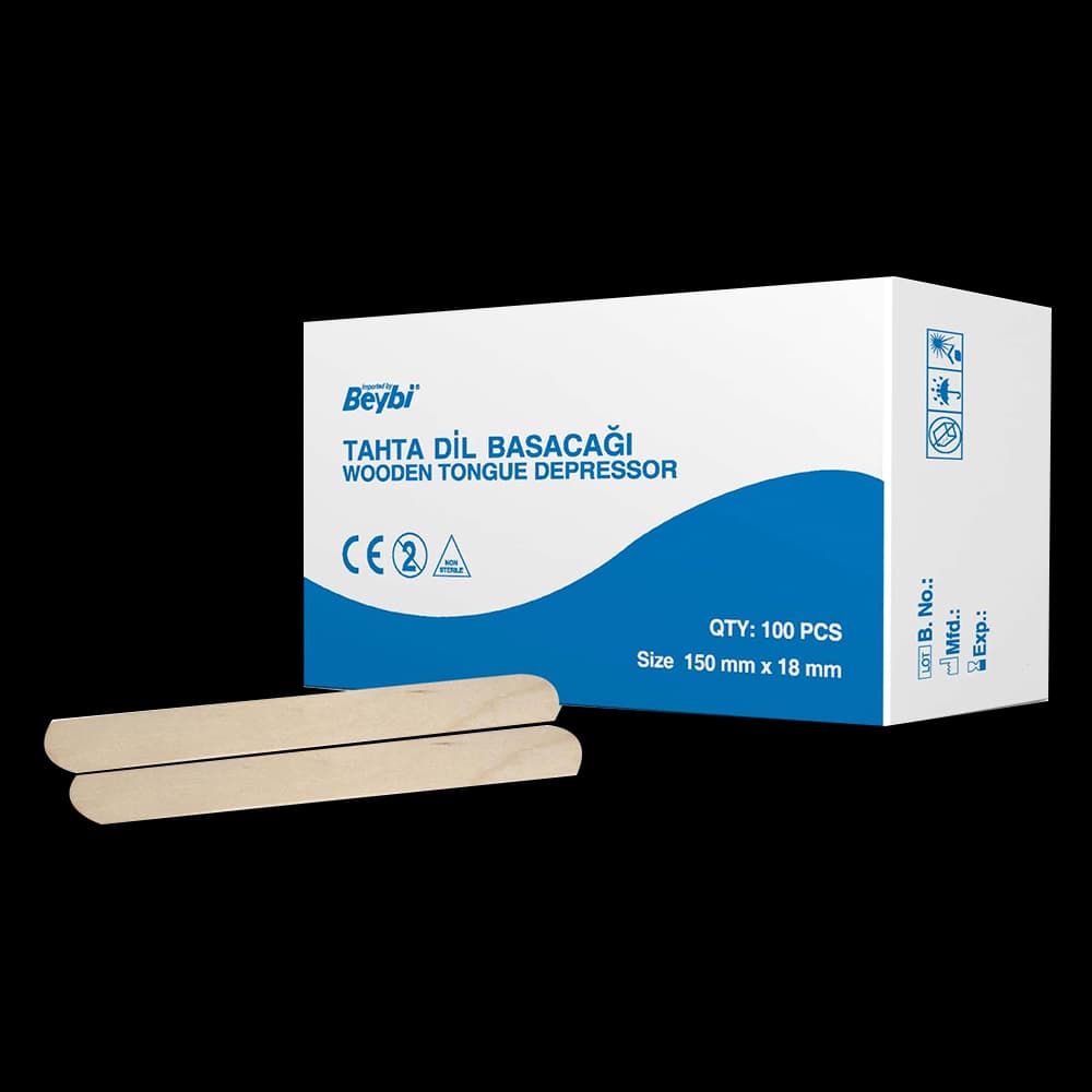 Wooden Tongue Depressor - Abeslang — 2