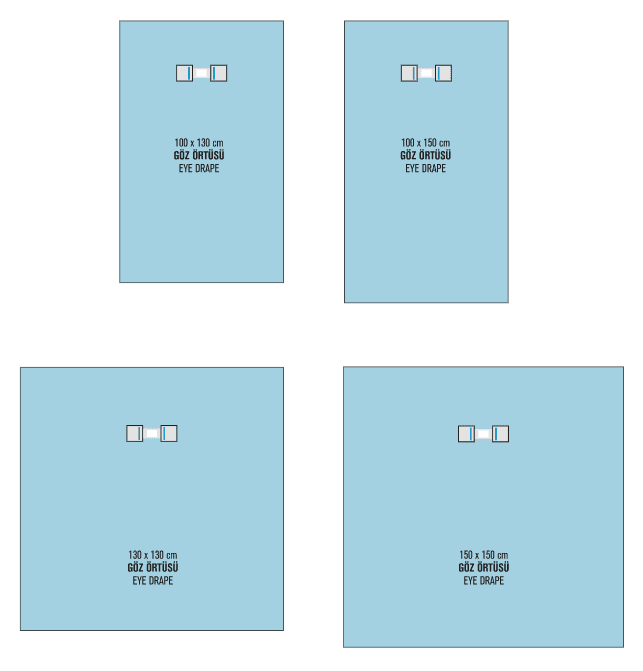 Eye Drapes with Double Pouch