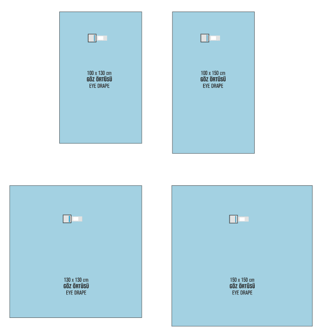Eye Drapes with Pouch