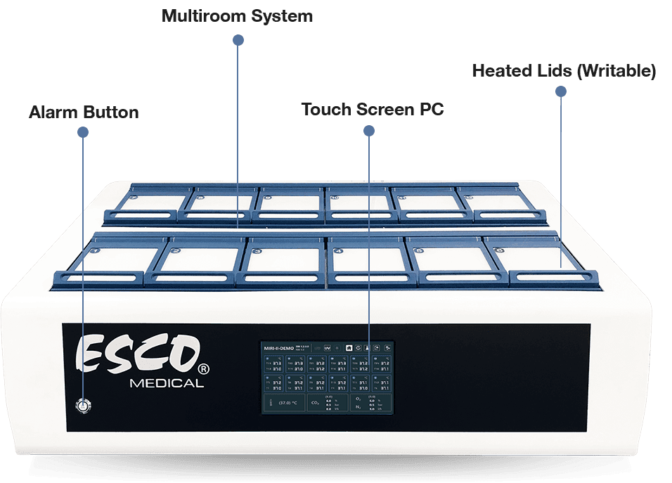 MIRI® II-12 Multiroom Incubator — 4