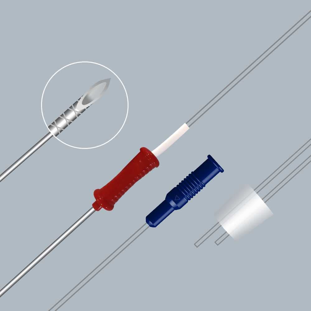 Opick Single Lumen Ovum Pickup Needle with Knurling — 2