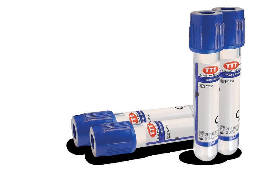 Trace Element Tubes — 1
