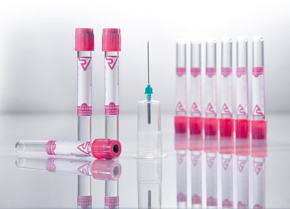 Vacusera Cross Match Tubes