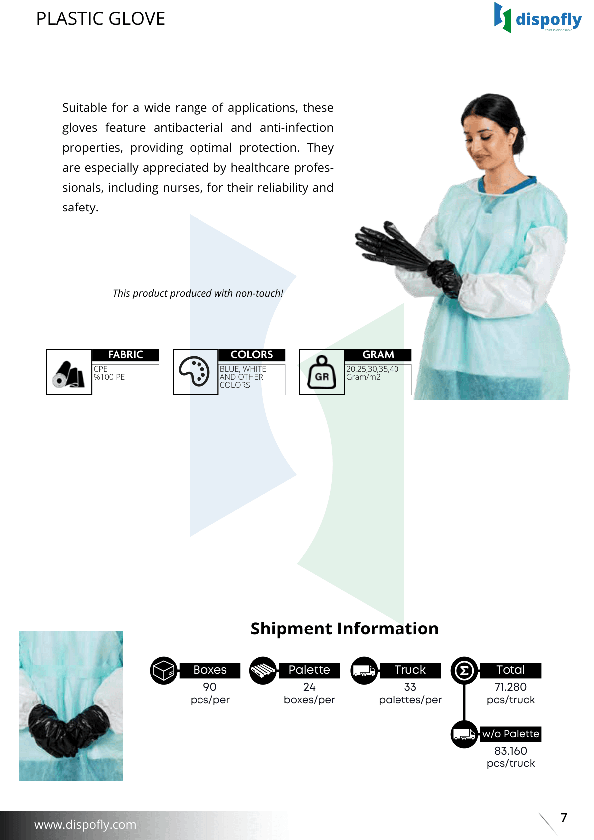 CPE Plastic Glove