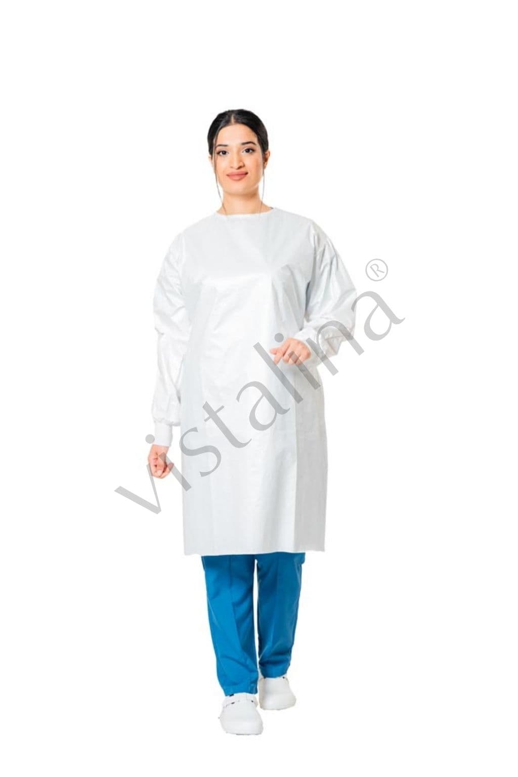 Laminated Gown