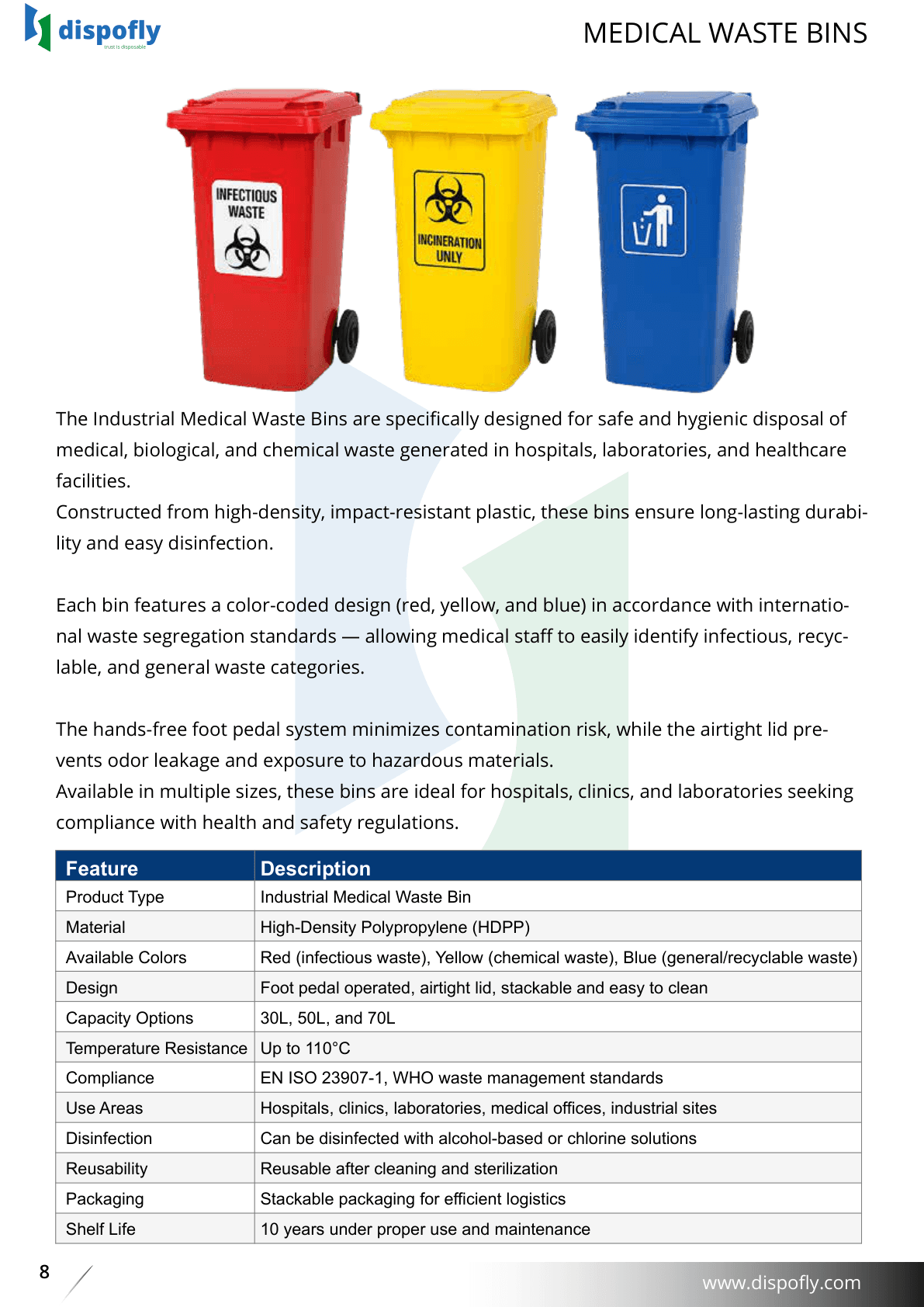Medical Waste Bins