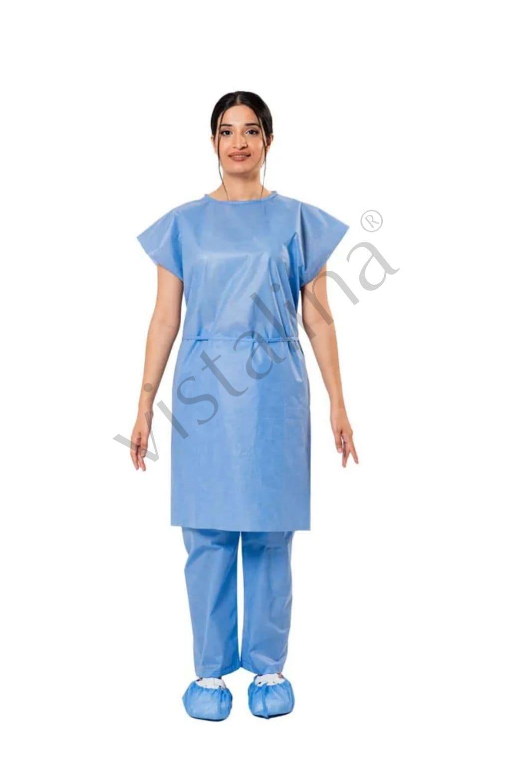 Non-Sleeve Disposable Gown — 1