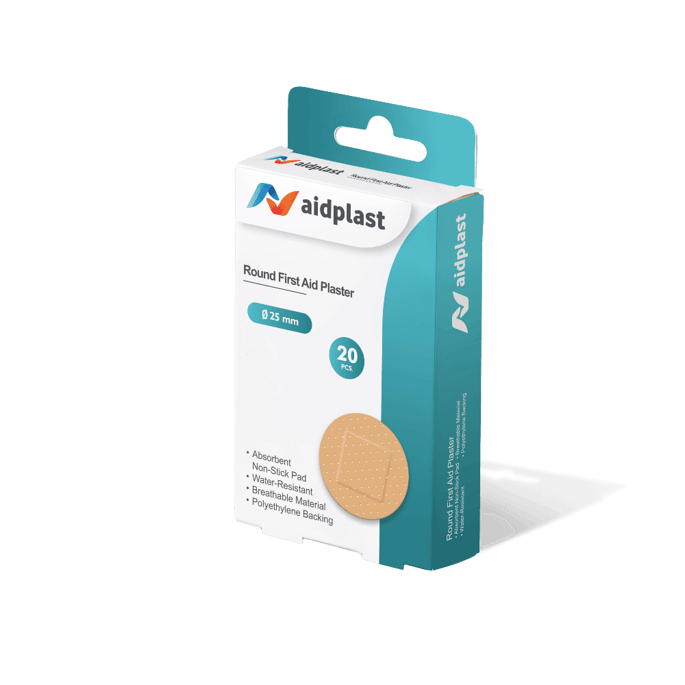 Round First Aid Plaster — 1