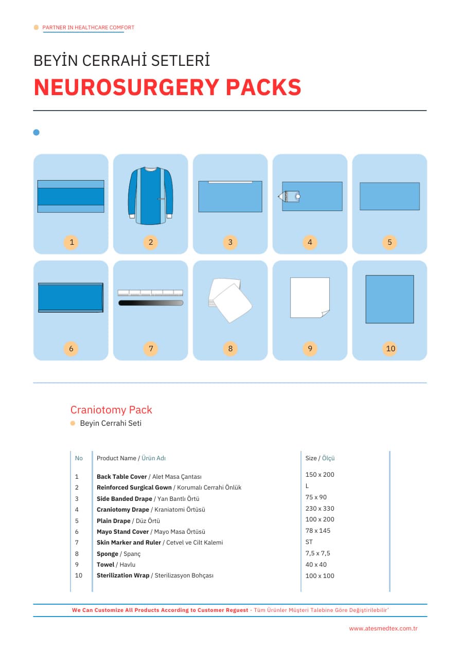 Craniotomy Pack