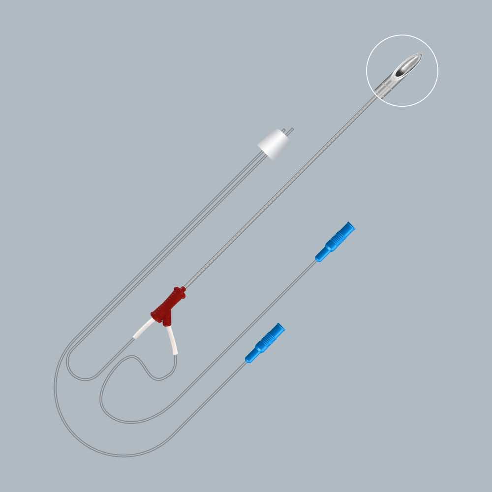 DualFlow Double Lumen Ovum Pickup Needle — 1