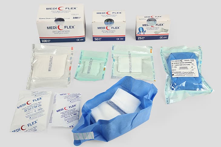 Sterile Gauze Compress (Medical Pouch)